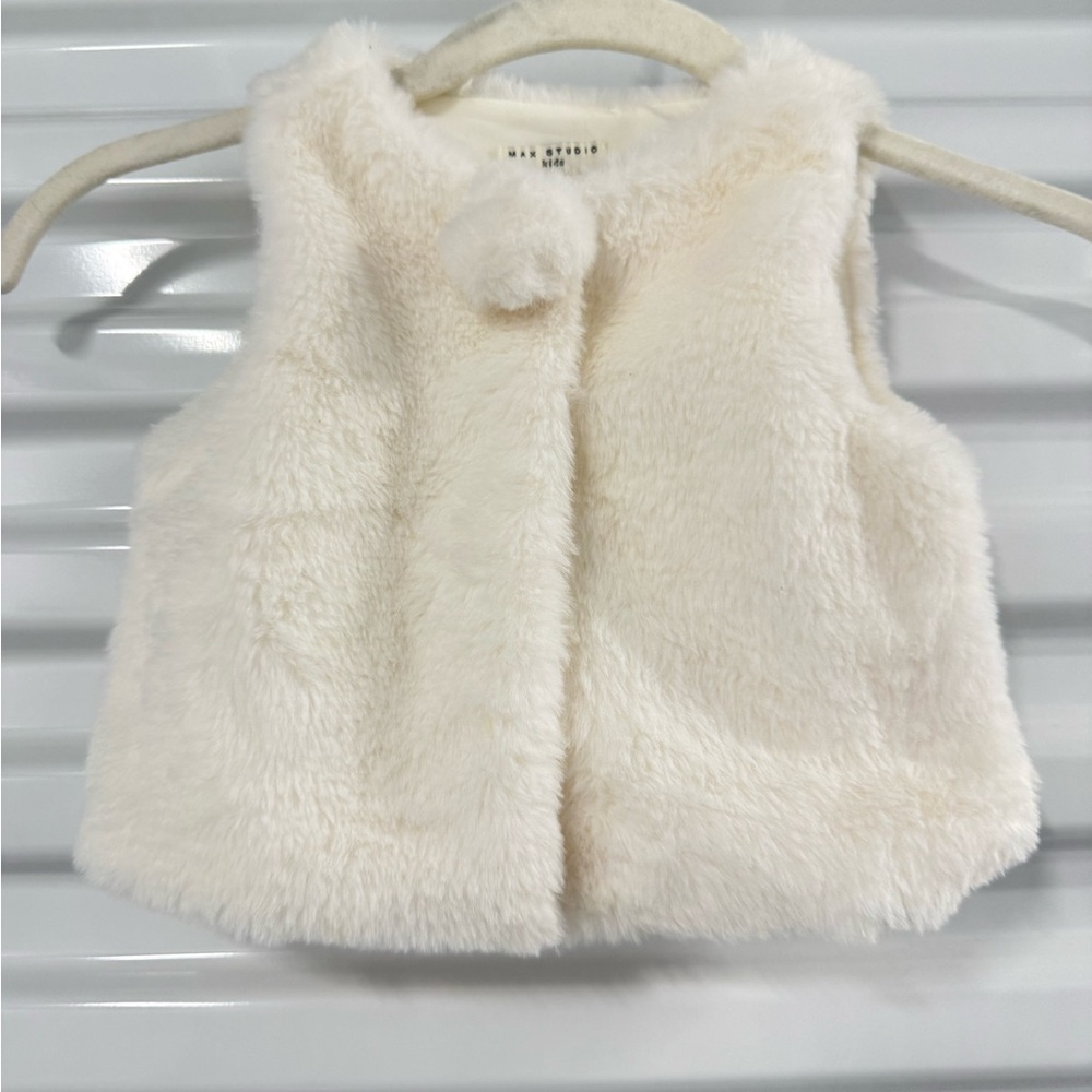 Max Studio Kids fur vest 2T